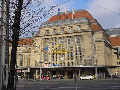 Figure 2: Outside view of Leipzig Hauptbahnhof.