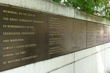 Figure 2: Holocaust Memorial Plaque.