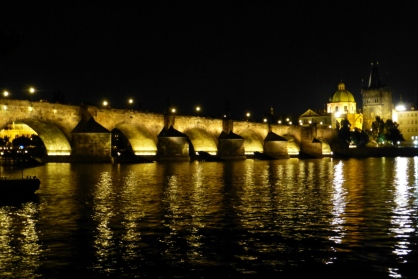 Figure 7: Charles Bridge at night.