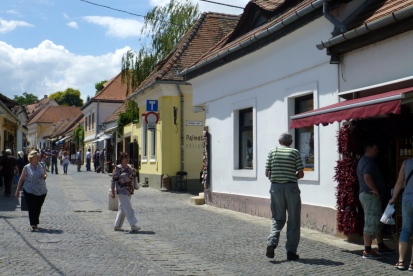 Figure 2: In the town of Szentendre.